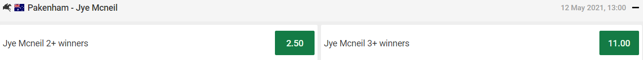 Jye McNeil Extras